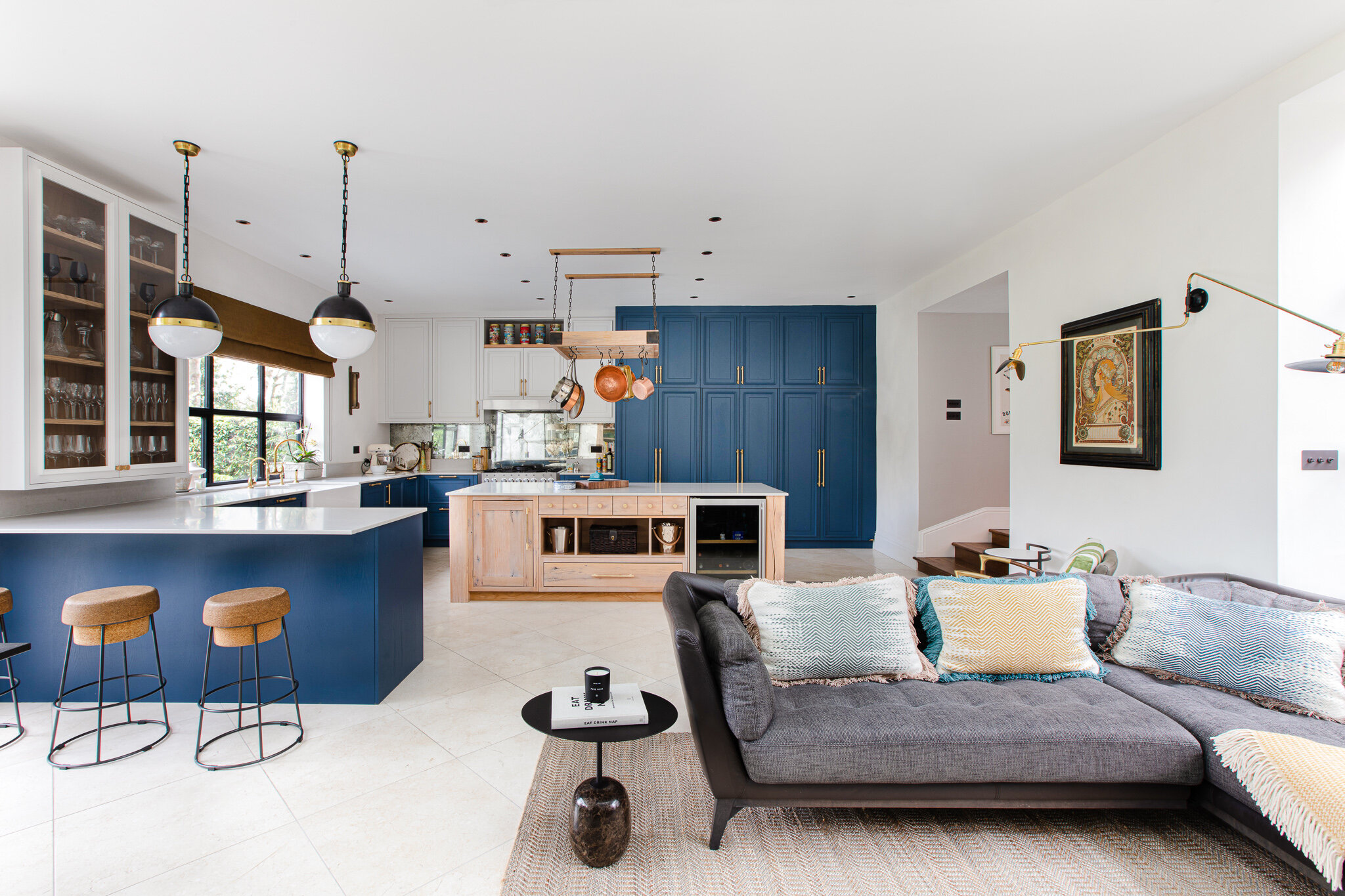 Wimbledon Kitchen and Living Area AH Build